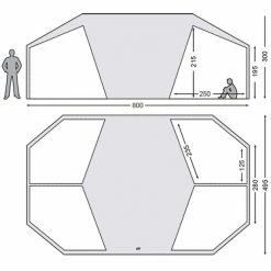 Nordisk Vanaheim 40 m² Tent technical cotton natural 8 Nordisk Vanaheim 40 m² Tent technical cotton natural -Tunnel Tents Sales Store 373562 03