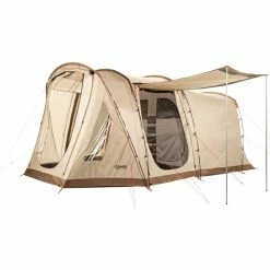 CAMPZ Dreamland XW Tent 4P beige/brown 9 CAMPZ Dreamland XW Tent 4P beige/brown -Tunnel Tents Sales Store campz dreamland xw tent 4p beige brown 4