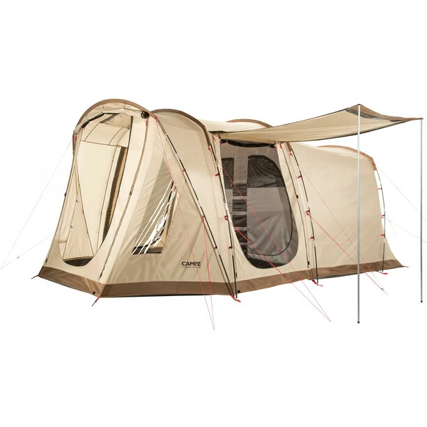 CAMPZ Dreamland XW Tent 4P beige/brown 4 CAMPZ Dreamland XW Tent 4P beige/brown - Image 4