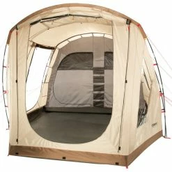 CAMPZ Dreamland XW Tent 4P beige/brown 10 CAMPZ Dreamland XW Tent 4P beige/brown -Tunnel Tents Sales Store campz dreamland xw tent 4p beige brown 5