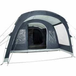 CAMPZ Gelderland 4P PES Tent blue/grey -Tunnel Tents Sales Store campz gelderland 4p pes tent blue grey 6