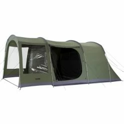 CAMPZ Gelderland 4P TC Tent green/grey -Tunnel Tents Sales Store campz gelderland 4p tc tent green grey 3