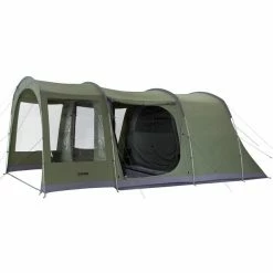 CAMPZ Gelderland 4P TC Tent green/grey -Tunnel Tents Sales Store campz gelderland 4p tc tent green grey 5