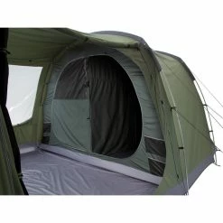 CAMPZ Gelderland 4P TC Tent green/grey -Tunnel Tents Sales Store campz gelderland 4p tc tent green grey 6