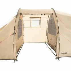 CAMPZ Liguria 6P Tent beige/grey -Tunnel Tents Sales Store campz liguria 6p tent beige grey 6