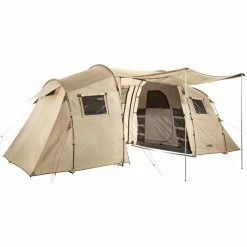 CAMPZ Moorland Tent 4P beige/brown -Tunnel Tents Sales Store campz moorland tent 4p beige brown 4