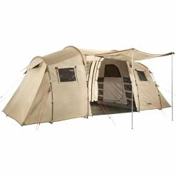 CAMPZ Moorland Tent 4P beige/brown -Tunnel Tents Sales Store campz moorland tent 4p beige brown 5