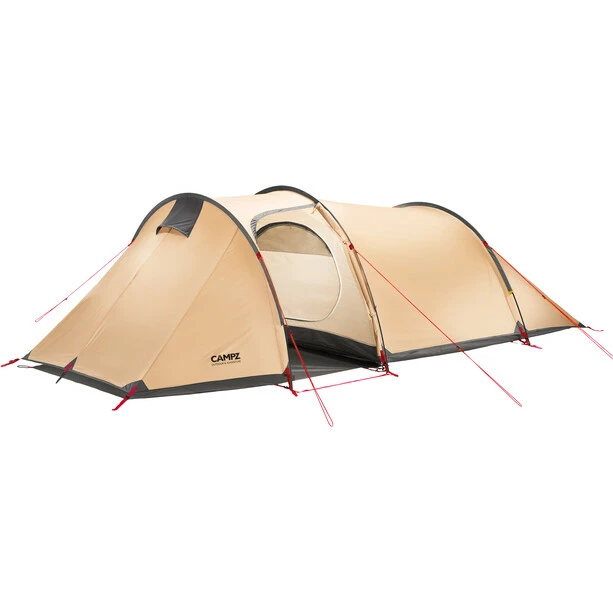 CAMPZ Piemonte 3P Tent beige/grey 2 CAMPZ Piemonte 3P Tent beige/grey - Image 2
