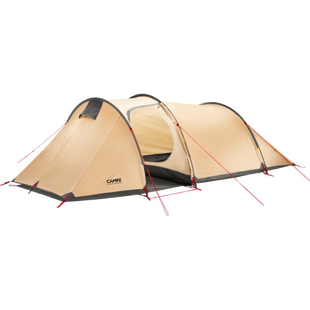 CAMPZ Piemonte 3P Tent beige/grey 3 CAMPZ Piemonte 3P Tent beige/grey - Image 3