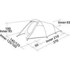 Easy Camp Energy 200 Tent steel blue -Tunnel Tents Sales Store easy camp energy 200 tent steel blue 4