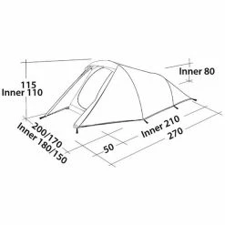 Easy Camp Energy 300 Tent rustic green -Tunnel Tents Sales Store easy camp energy 300 zelt rustic green 6