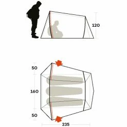 Ferrino Lightent 3 Pro Tent light grey -Tunnel Tents Sales Store ferrino lightent 3 pro tent light grey 3