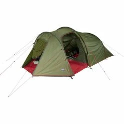 High Peak Goshawk 4 Tent pesto/red -Tunnel Tents Sales Store high peak goshawk 4 tent pesto red 5