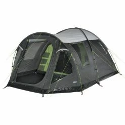 High Peak Santiago 5.0 Tent light grey/dark grey/green -Tunnel Tents Sales Store high peak santiago 50 tent light grey dark grey green 3