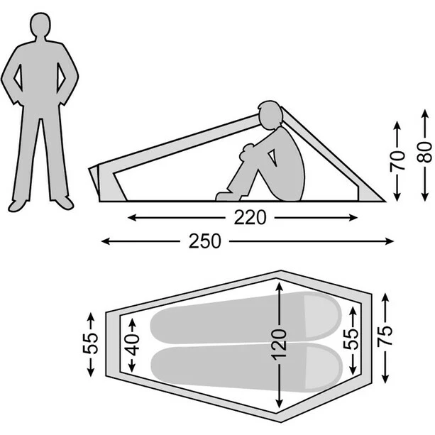 Nordisk Lofoten 2 Race Tent forest green 4 Nordisk Lofoten 2 Race Tent forest green - Image 4