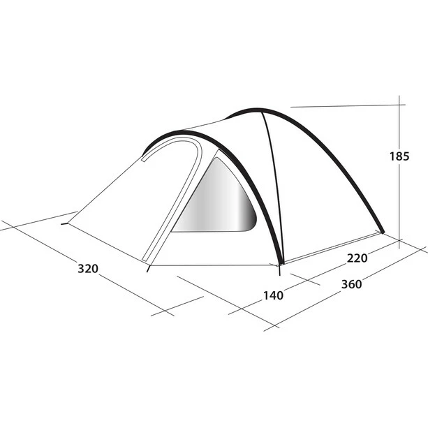 Outwell Haze 5 Tent 3 Outwell Haze 5 Tent - Image 3