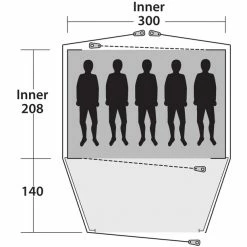 Outwell Haze 5 Tent 8 Outwell Haze 5 Tent -Tunnel Tents Sales Store outwell haze 5 tent 4