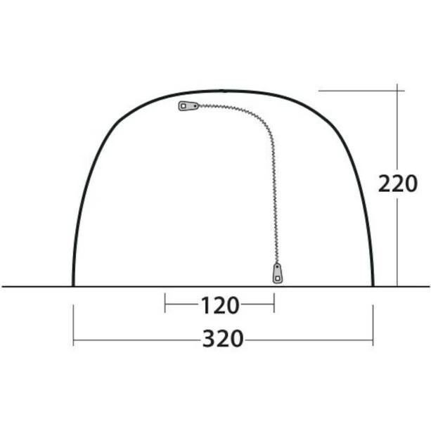 Outwell Lawndale 4 Tent 6 Outwell Lawndale 4 Tent - Image 6