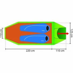 Rejka Antao II Light Tent emerald green 7 Rejka Antao II Light Tent emerald green -Tunnel Tents Sales Store rejka antao ii light tent emerald green 4