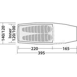 Robens Pioneer 2EX Tent red -Tunnel Tents Sales Store robens pioneer 2ex tent red 5