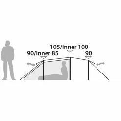 Robens Pioneer 2EX Tent red -Tunnel Tents Sales Store robens pioneer 2ex tent red 6