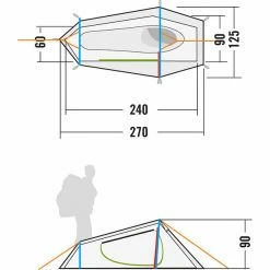 Tatonka Koli Tent light olive -Tunnel Tents Sales Store tatonka koli tent light olive 3